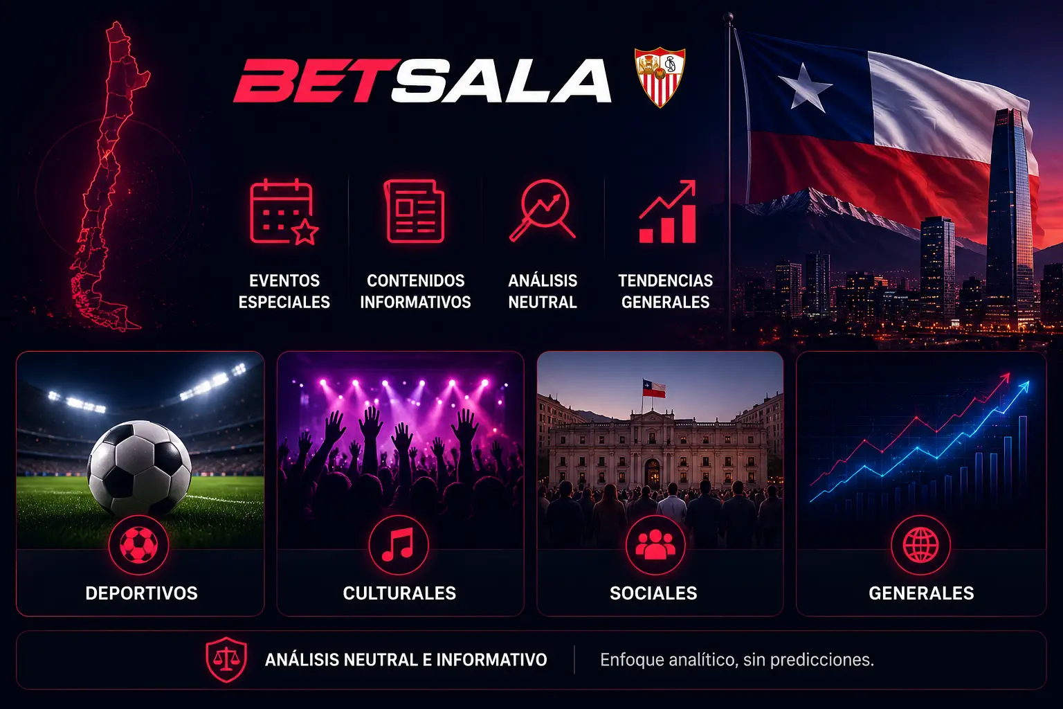 Eventos especiales y contenidos en Chile 