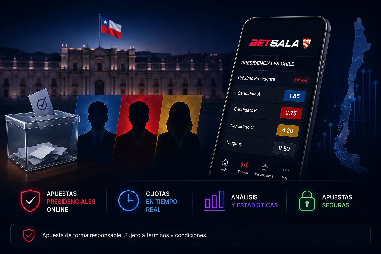 Apuestas presidenciales online 