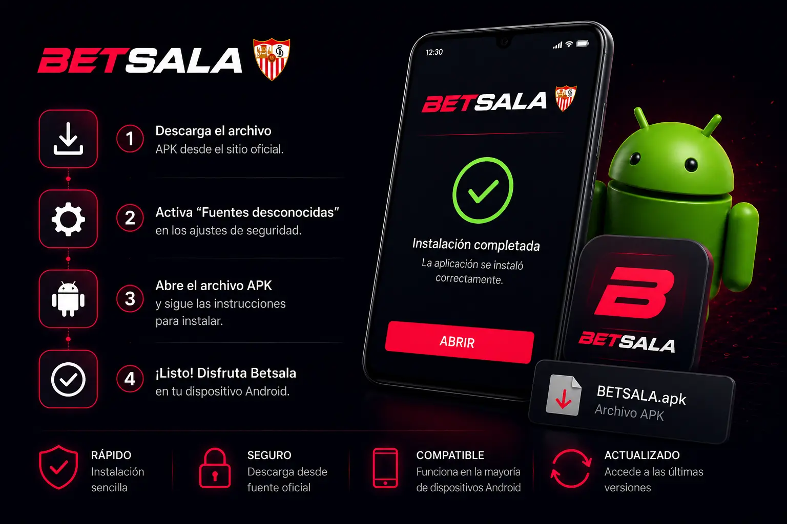 Instalación en dispositivos Android 